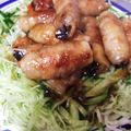 ariatowa's cooksnap of when they made 千切り長芋の豚肉巻き.