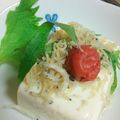w^_.-w's cooksnap of when they made 豆腐で一品！カリカリ炒りしらすと大葉乗せ.