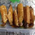 rerenママ's cooksnap of when they made 手羽中de照り焼き.