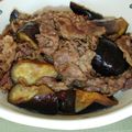 TRMK's cooksnap of when they made なすと牛肉のぴりからきんぴら.