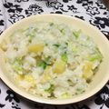 hanaxoxox's cooksnap of when they made 簡単！サツマイモのリゾット.