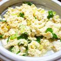 サボテンの母's cooksnap of when they made 塩麹炒り豆腐.