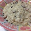 ゆりまる2011's cooksnap of when they made お手軽朝食ランチに♪チーズきのこリゾット.