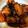 ohanap's cooksnap of when they made かぼちゃとひじきの煮物♪.