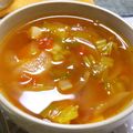 みいみいまる's cooksnap of when they made トマトのコンソメスープ♪.