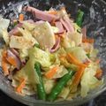 nagicco's cooksnap of when they made ゆでキャベツの白ゴマ風味サラダ.