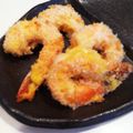 KSTake's cooksnap of when they made オーブンで焼く【エビフライ】♪.