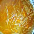 ♡♥あや©♥♡'s cooksnap of when they made 豆板醤で★もやしと野菜のピリ辛スープ.