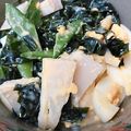 kimimaruo's cooksnap of when they made たけのこの辛子味噌和え.