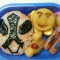 vaav's cooksnap of when they made ☆シンケンジャー キャラ弁☆.
