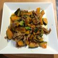 げらこすぬこ's cooksnap of when they made かぼちゃの豆板醤とオイスターこってり炒め.