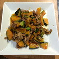 げらこすぬこ's cooksnap of when they made かぼちゃの豆板醤とオイスターこってり炒め.