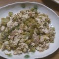 ちぇるしぃ。's cooksnap of when they made からし菜と豆腐炒め.