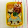 kazupooh77's cooksnap of when they made 妖怪ウォッチ ブシニャン キャラ弁.