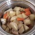 rirumiママ's cooksnap of when they made 時短◆ツナと大根・里芋の煮物◆簡単.
