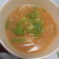 塩ゆっけ丼's cooksnap of when they made 食べるもやしスープ～味噌・コチュジャン.