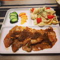 poteau's cooksnap of when they made 失敗知らずの生姜焼き☆.