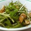 ななぷー's cooksnap of when they made 水菜とちくわのサラダ.
