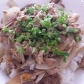 けいちや's cooksnap of when they made アッ！という間の♪簡単＊マイタケ卵丼☆.
