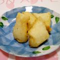 はやみちゃん's cooksnap of when they made **山芋ぽっとん揚げ**.