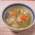 minmin!'s cooksnap of when they made 我が家の豚汁☆.