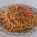 sy1's cooksnap of when they made パスタ★トマトのカルボナーラ.