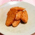 シャンプーハット's cooksnap of when they made おさかなソーセージのコチュマヨ焼き.