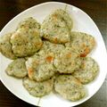 ガチャピン0321's cooksnap of when they made ＊離乳食＊手づかみお好み焼き.