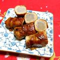 シャンプーハット's cooksnap of when they made ✿コンニャクを豚肉で巻き巻き✿.