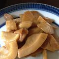 hiton7's cooksnap of when they made 筍と鶏肉の煮物.
