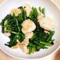 くいだおれたろう's cooksnap of when they made ☆鶏肉と菜の花の炒め物☆.