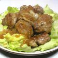 L.Lavi's cooksnap of when they made 豚コマ寄せて焼いて…さっぱりソース.