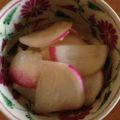 はなぞう's cooksnap of when they made 簡単おいしい♪あやめ雪の甘酢漬け♪.