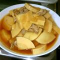 じゅーーーーん's cooksnap of when they made 竹の子と豚肉の煮物.