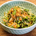 ちべターリー's cooksnap of when they made キムチとかいわれの海苔和え.