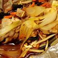 まっちゃぷりん♪'s cooksnap of when they made 葉玉ねぎとえのきのホイル焼き！.