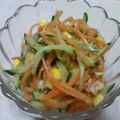 mayu☆com's cooksnap of when they made さっぱりレモンサラダ♪胡瓜と人参と大根.