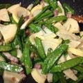 YUKAぽん-jet's cooksnap of when they made 筍と絹さやの塩麹炒め♪シンプル味！.