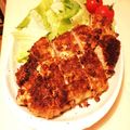 ２５ここ's cooksnap of when they made 片栗粉も卵もいらない。手抜きのトンカツ.