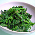 こひよこ's cooksnap of when they made 和のき・ほ・ん・ほうれん草のゴマ和え.