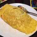 ばくー's cooksnap of when they made ふわとろオムライス♥簡単な包み方付.
