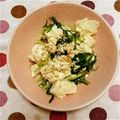 食欲キング's cooksnap of when they made 材料2つ☆簡単☆ヘルシー☆水菜の白和え♡.