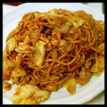 しろかく's cooksnap of when they made 我が家のソース焼きそば.