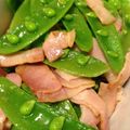 roenmc9214's cooksnap of when they made 春☆スナップえんどうのマヨ炒め.