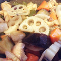 くらちこ's cooksnap of when they made 鶏肉と野菜のまろやか甘酢炒め.