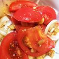 じゅんじゅんmomo's cooksnap of when they made トマトと新玉ねぎのアンチョビドレサラダ.