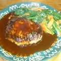 はむきんぐ's cooksnap of when they made 柔らかジューシーなハンバーグ.