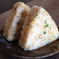 ばぢこ's cooksnap of when they made 干しエビと天かすでやみつき☆おにぎり.