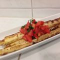 YLisa's cooksnap of when they made かけトマホワイトアスパラの焦がしマヨ焼き.