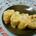 赤い電話's cooksnap of when they made もやしの卵焼き.